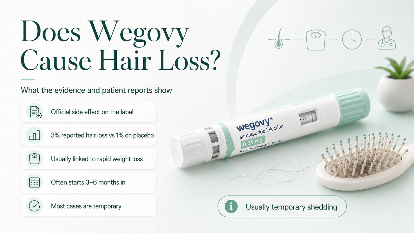 Does Wegovy Cause Hair Loss? What the Evidence and Patient Reports Show