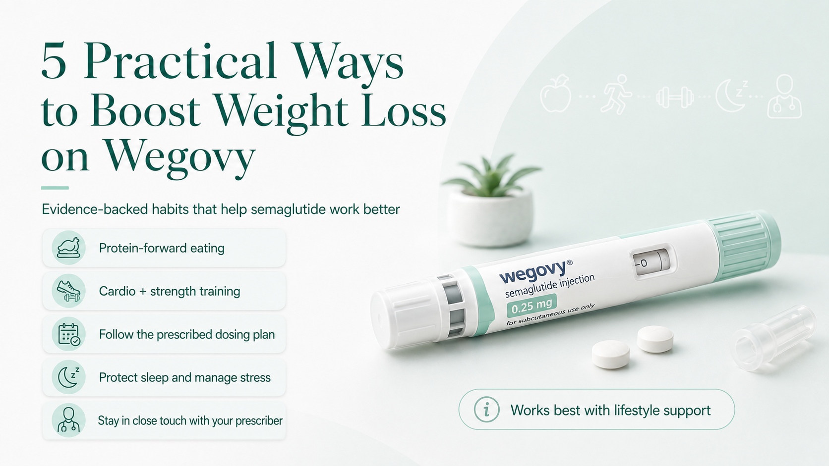 5 Practical Ways to Boost Weight Loss on Wegovy