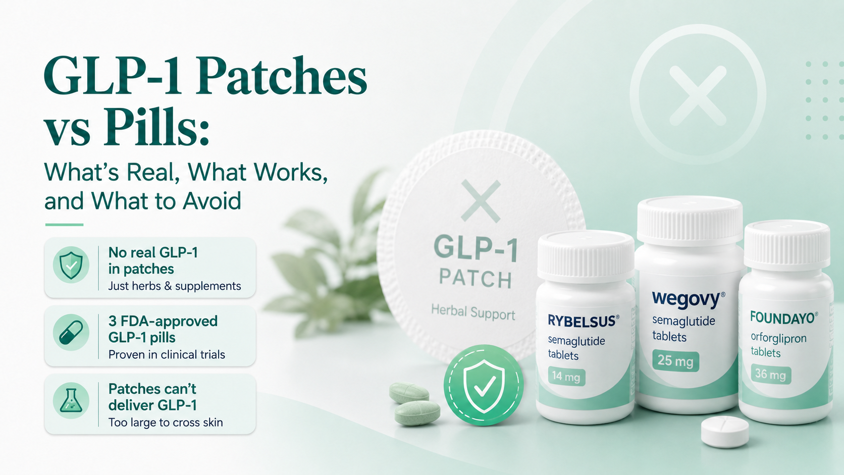 GLP 1 Patches vs Pills: What’s Real, What Works, and What to Avoid